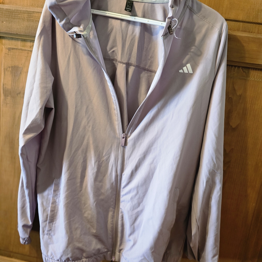 adidas Lavender Hooded Jacket